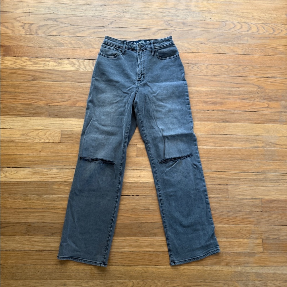 Hollister Grey Dad Jeans